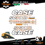 Kit Adesivi Mezzi da Lavoro Case Minipala SV300B tier 4