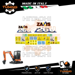 Kit Adesivi Mezzi da Lavoro Hitachi escavatore ZX26U-6