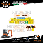 Kit Adhesivo Medios de Trabajo Hitachi excavador ZX33U-3