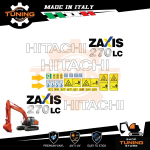 Kit Adesivi Mezzi da Lavoro Hitachi escavatore ZX270LC-3