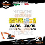 Kit Adesivi Mezzi da Lavoro Hitachi escavatore ZX280LCH-3