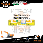 Kit Adhesivo Medios de Trabajo Hitachi excavador ZX330LC-5G