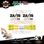 Kit Adhesivo Medios de Trabajo Hitachi excavador ZX350H-3