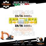 Kit Adhesivo Medios de Trabajo Hitachi excavador ZX350H-5G