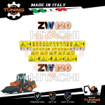 Kit adhésif Work Means Hitachi pelle ZW120