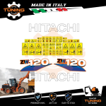 Kit adhésif Work Means Hitachi pelle ZW120-6