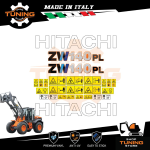 Kit adhésif Work Means Hitachi pelle ZW140PL