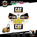 Kit Adesivi Mezzi da Lavoro Caterpillar Compattatore CB1.7