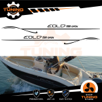 Boat Stickers Kit Eolo 590 Open