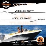 Kit Autocollants Bateau Eolo 590 Day