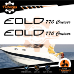 Kit Autocollants Bateau Eolo 770 Cruiser