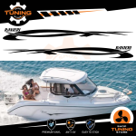 Boat Stickers Kit Ranieri CLF 22 ver 2